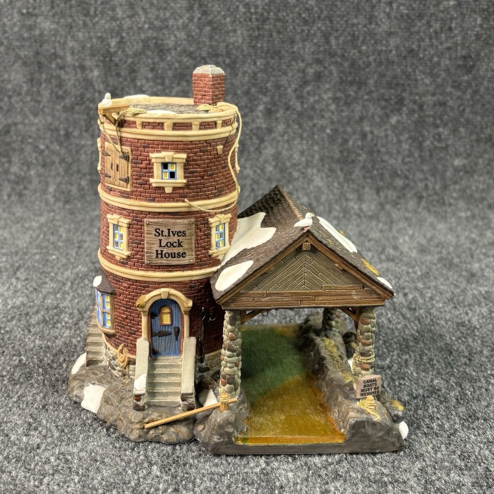 Department 56 Dickens Christmas Village St Ives Lock House #53